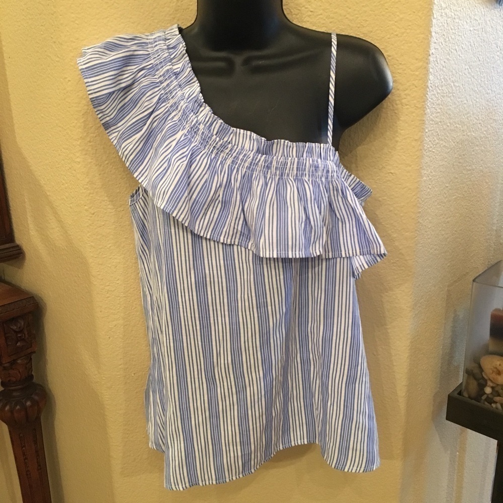 SWEET WANDERER Open Shoulder Sleeveless Top Small